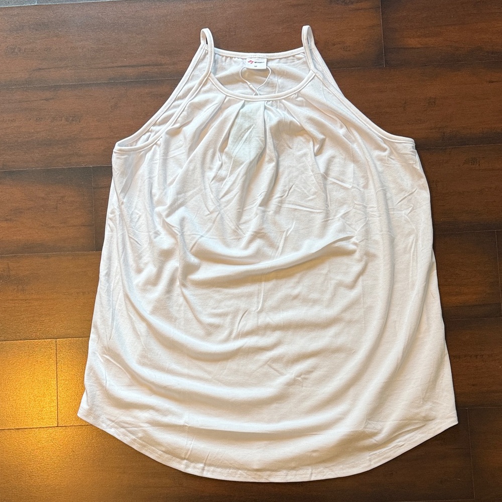 White Women's Tank Top